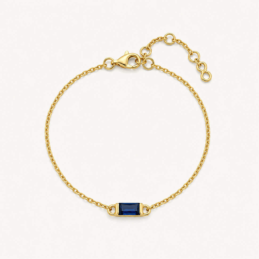 Blue Baguette Bracelet
