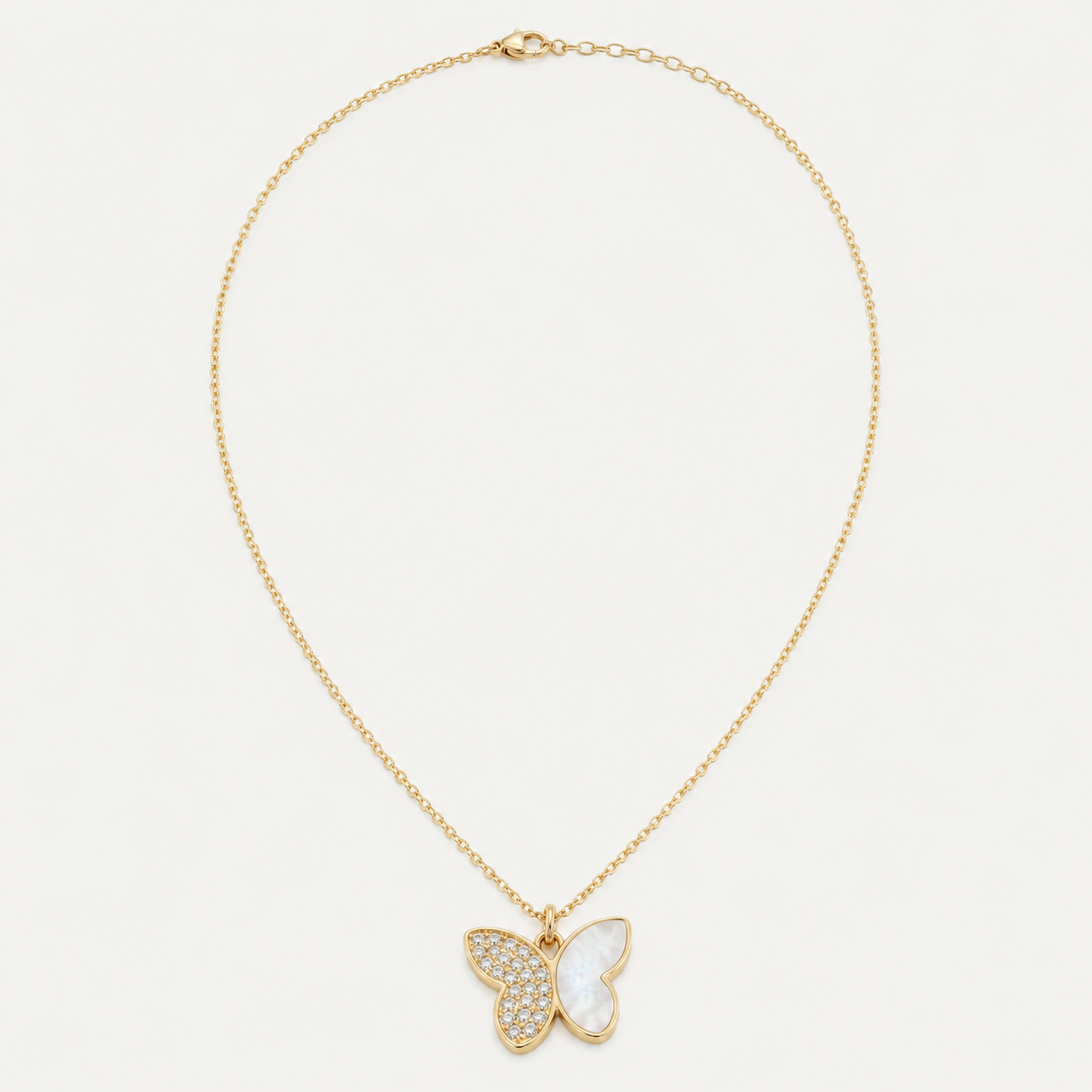 Butterfly Pendant Necklace
