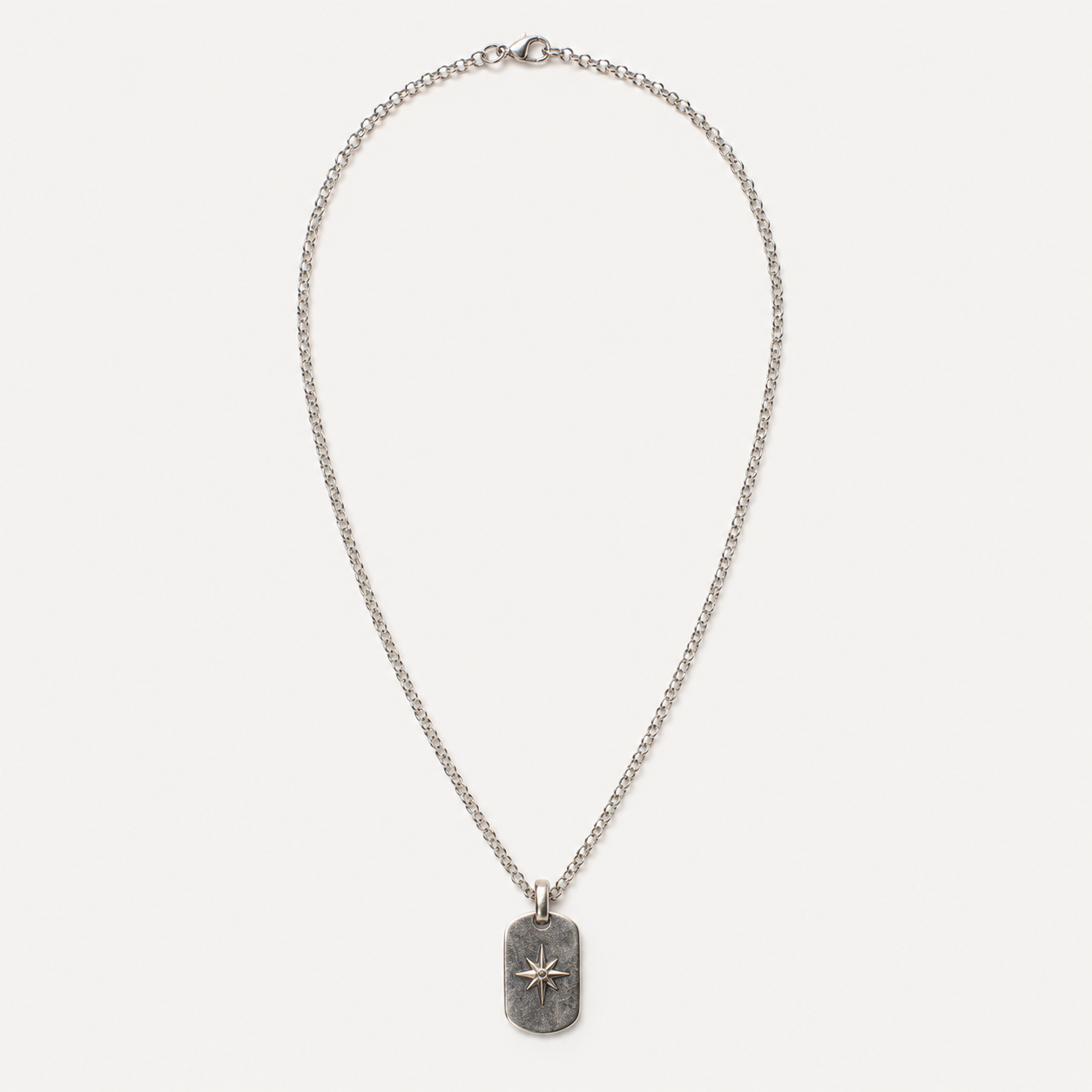Sun Tag Necklace