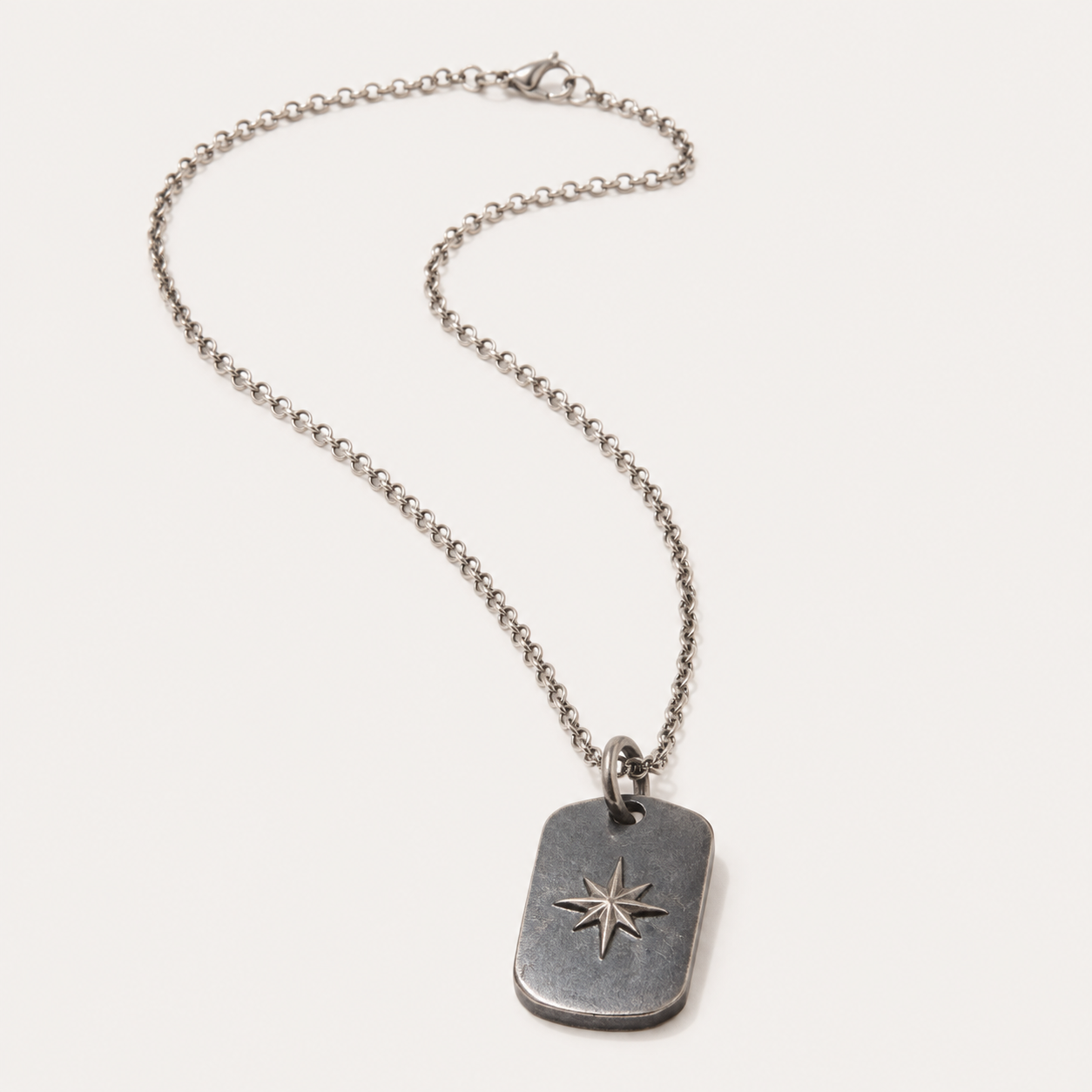 Sun Tag Necklace