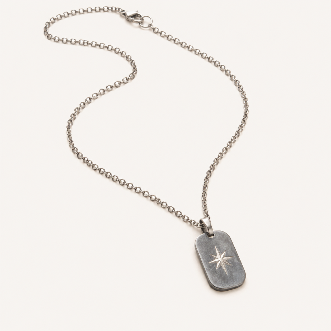 Sun Tag Necklace