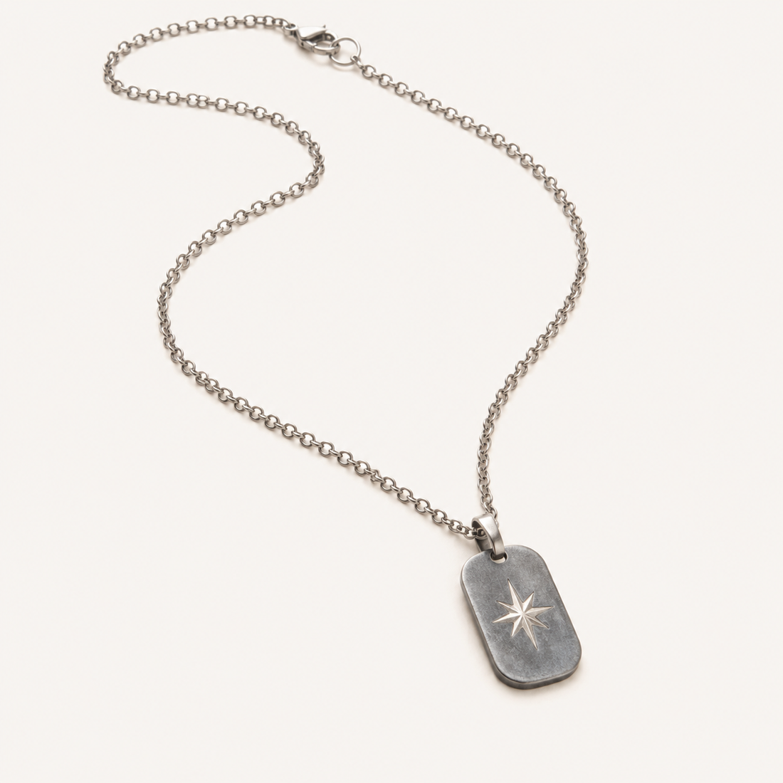 Sun Tag Necklace