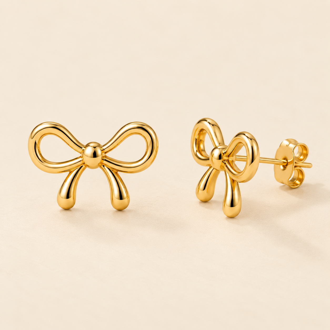 Bow Stud Earrings