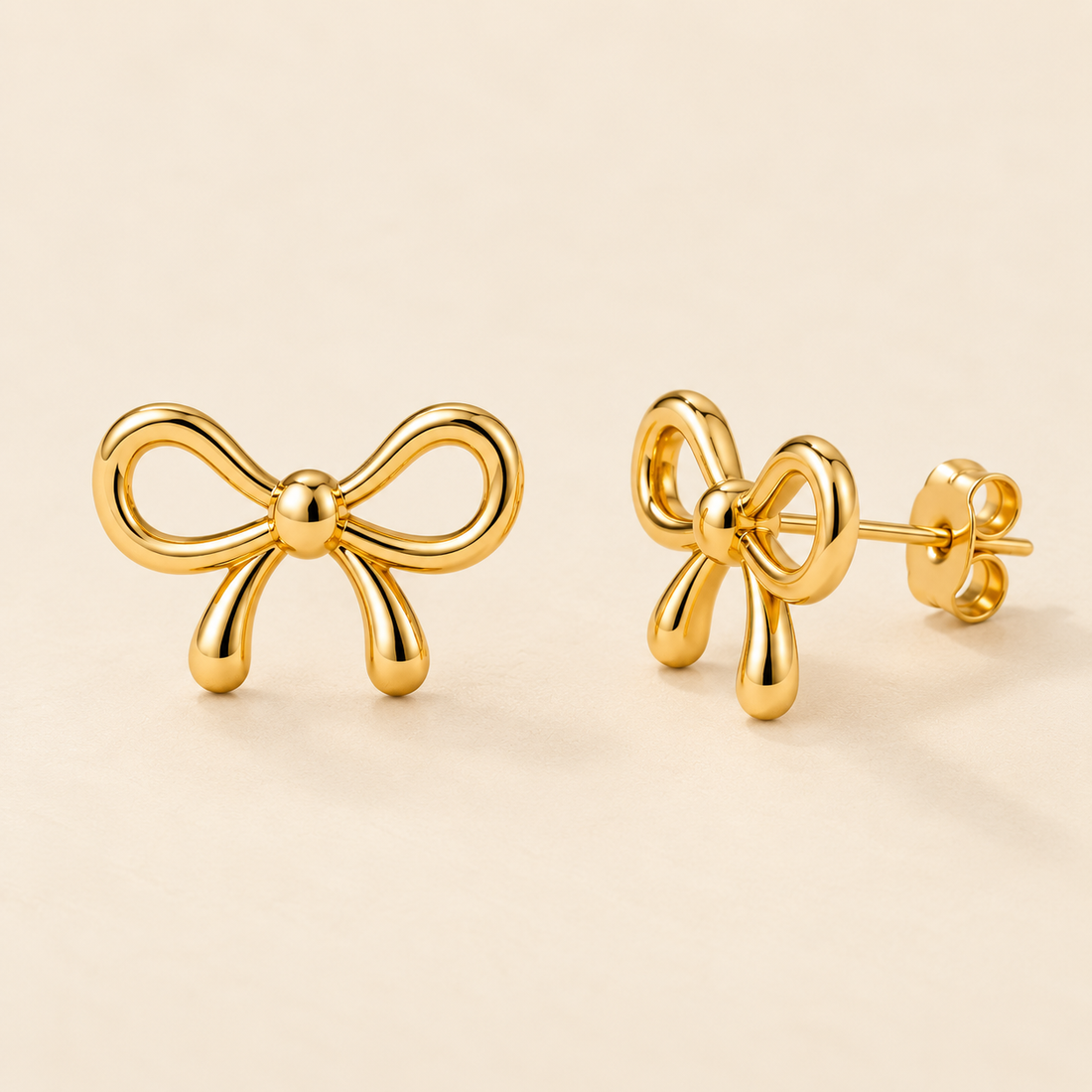 Bow Stud Earrings