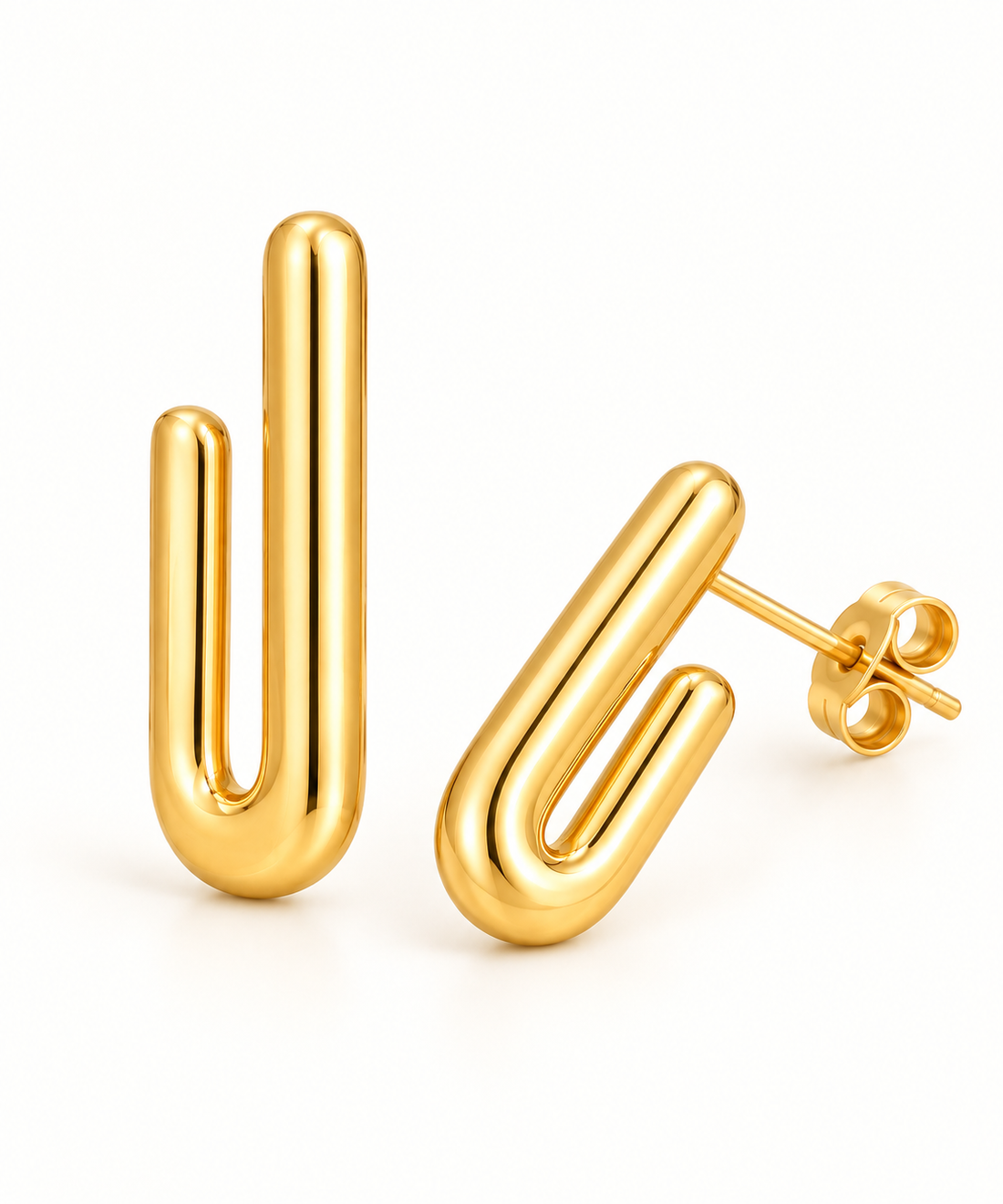 U-Shape Drop Earrings
