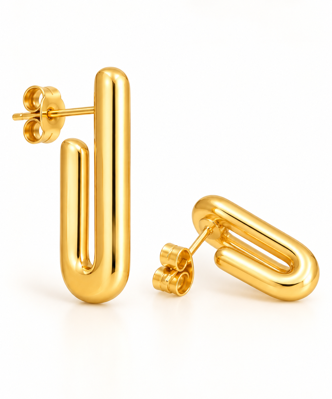 U-Shape Drop Earrings