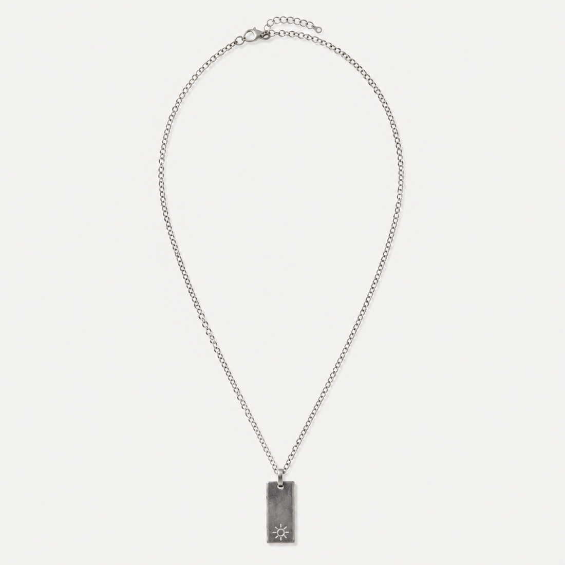 Sun Tag Necklace