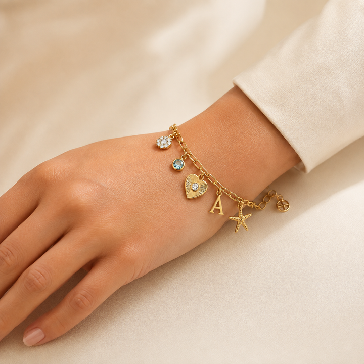 Personalized Charm Bracelet