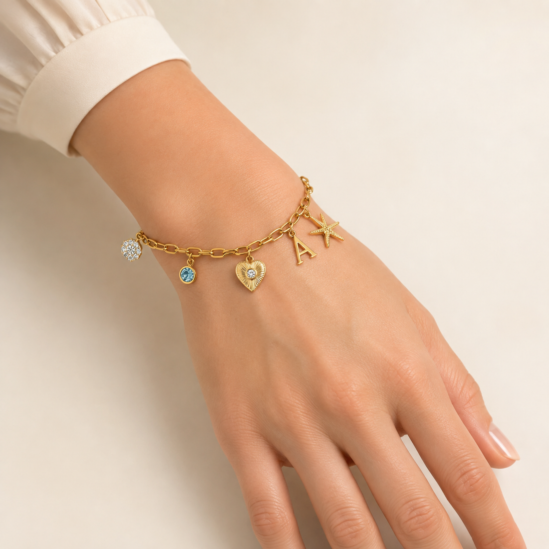 Personalized Charm Bracelet