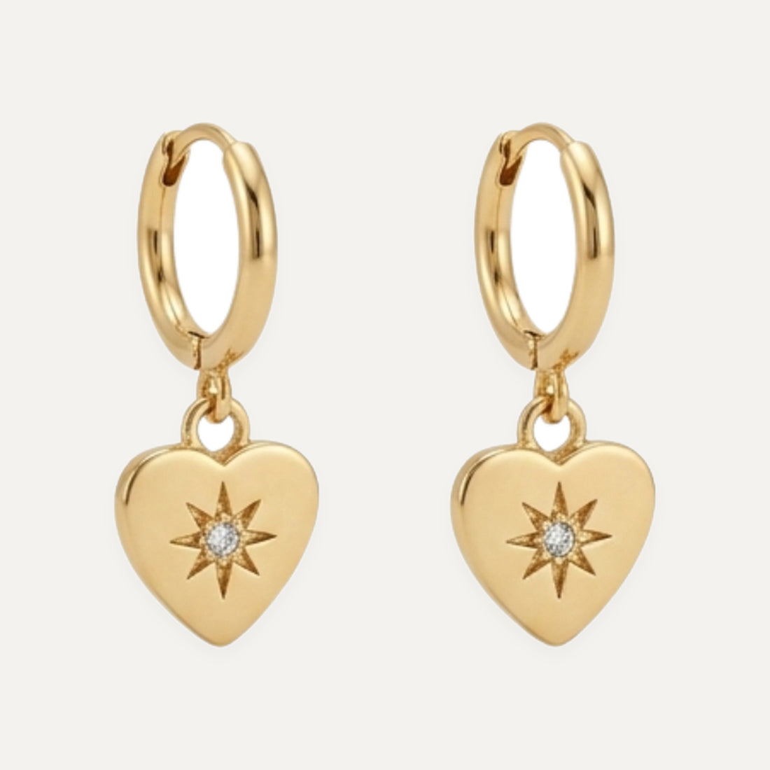 Celestial Heart Hoops (YD-ER-22)